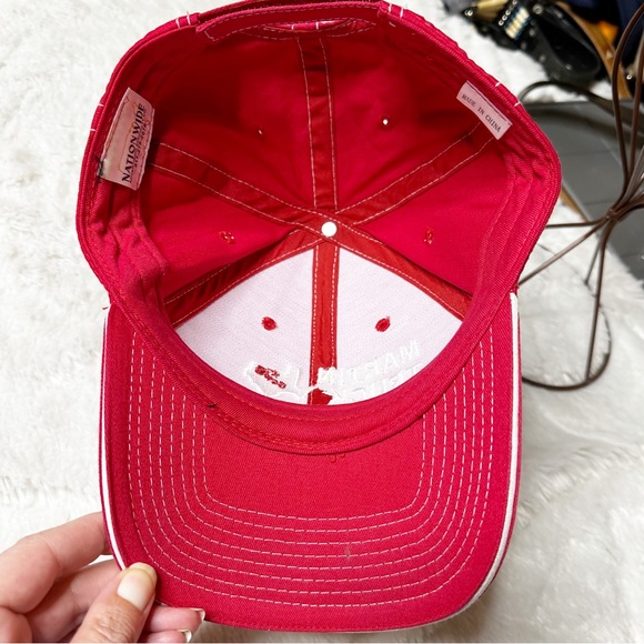 Martin Truck Services Inc Bowie TX Embroidered Trucker Cap Hat Red Adult OS - Picture 8 of 11